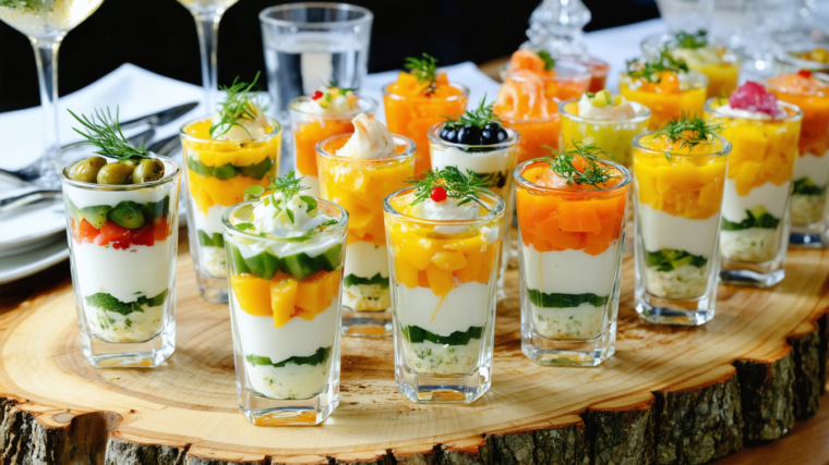 découvrez nos idées d'apéro en verrines avec des mini bouchées gourmandes pour des sensations gustatives maxi. parfait pour vos soirées conviviales et chic !