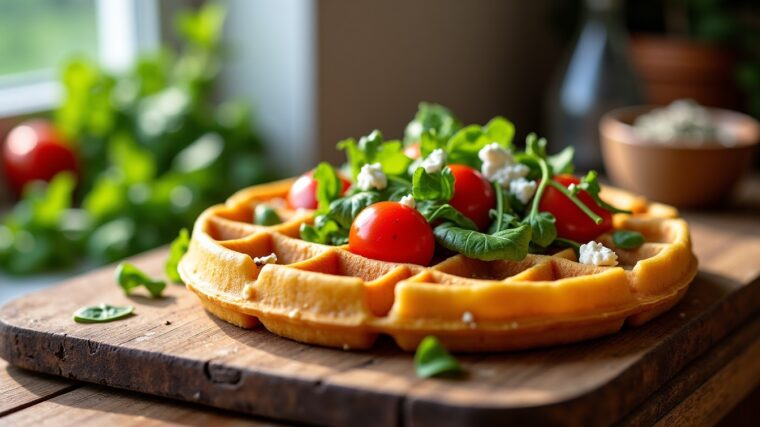 Apprenez à réaliser des gaufres salées inédites pour sublimer vos repas