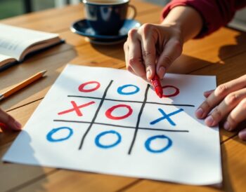 Jeu du Tic Tac Toe : Découvrez la règle secrète pour garantir la victoire à chaque partie !