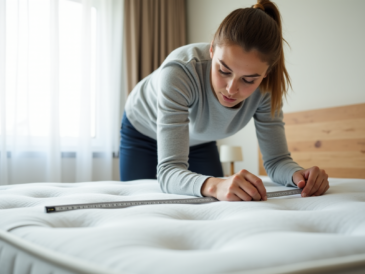 Mesures et vérifications avant d'acheter votre housse de matelas